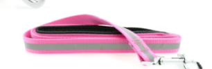 Basic Reflective Dog Leash - Candy Pink