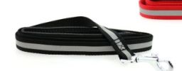 Basic Reflective Dog Leash - Black