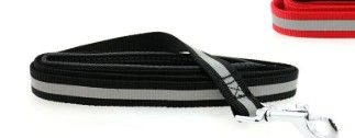 Basic Reflective Dog Leash - Black