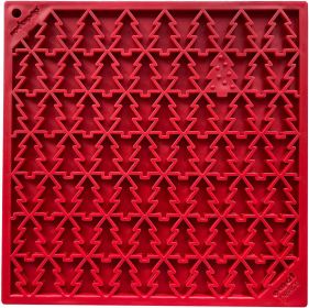 "Peace" Christmas Tree emat - Enrichment Lick Mat for Dogs and Cats | Christmas Tree design | SodaPup