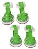 Buckle-Supportive Pvc Waterproof Pet Sandals Shoes - Set Of 4 (Multiple size available)