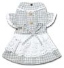 Touchdog 'I love Poochi' Classical Fashion Plaid Dog Dress (Multiple size available)