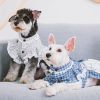 Touchdog 'I love Poochi' Classical Fashion Plaid Dog Dress (Multiple size available)