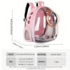 Pet Carrier Backpack, Space Capsule Bubble Dog/Cat Backpack Carrier, Waterproof Pet Backpack Outdoor Use
