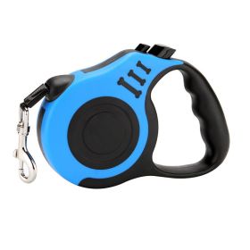 Pet Automatic Telescopic Traction Leash (Option: blue-5m)