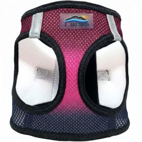 American River Choke Free Dog Harness Ombre Collection - Sunset Pink (Option: XX-Small)