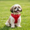 American River Choke Free Dog Harness Polka Dot Collection - Red Polka Dot