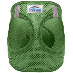 American River Solid Ultra Choke Free Dog Harness - Dark Forest Green (Option: XX-Small)