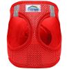 American River Solid Ultra Choke Free Dog Harness - Red