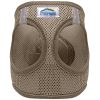 American River Solid Ultra Choke Free Dog Harness - Fossil Brown